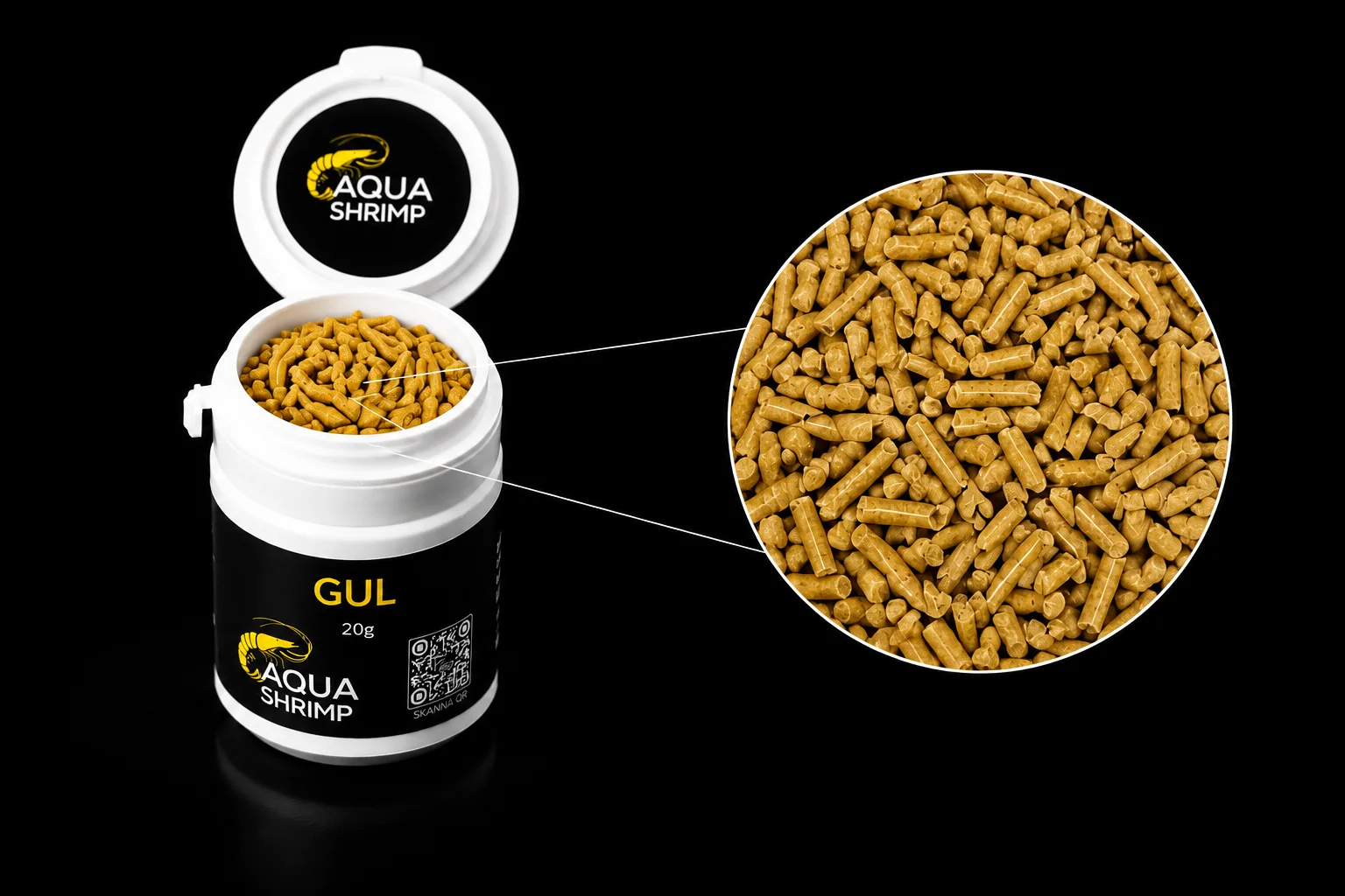 Gul - Pigmentfoder 3