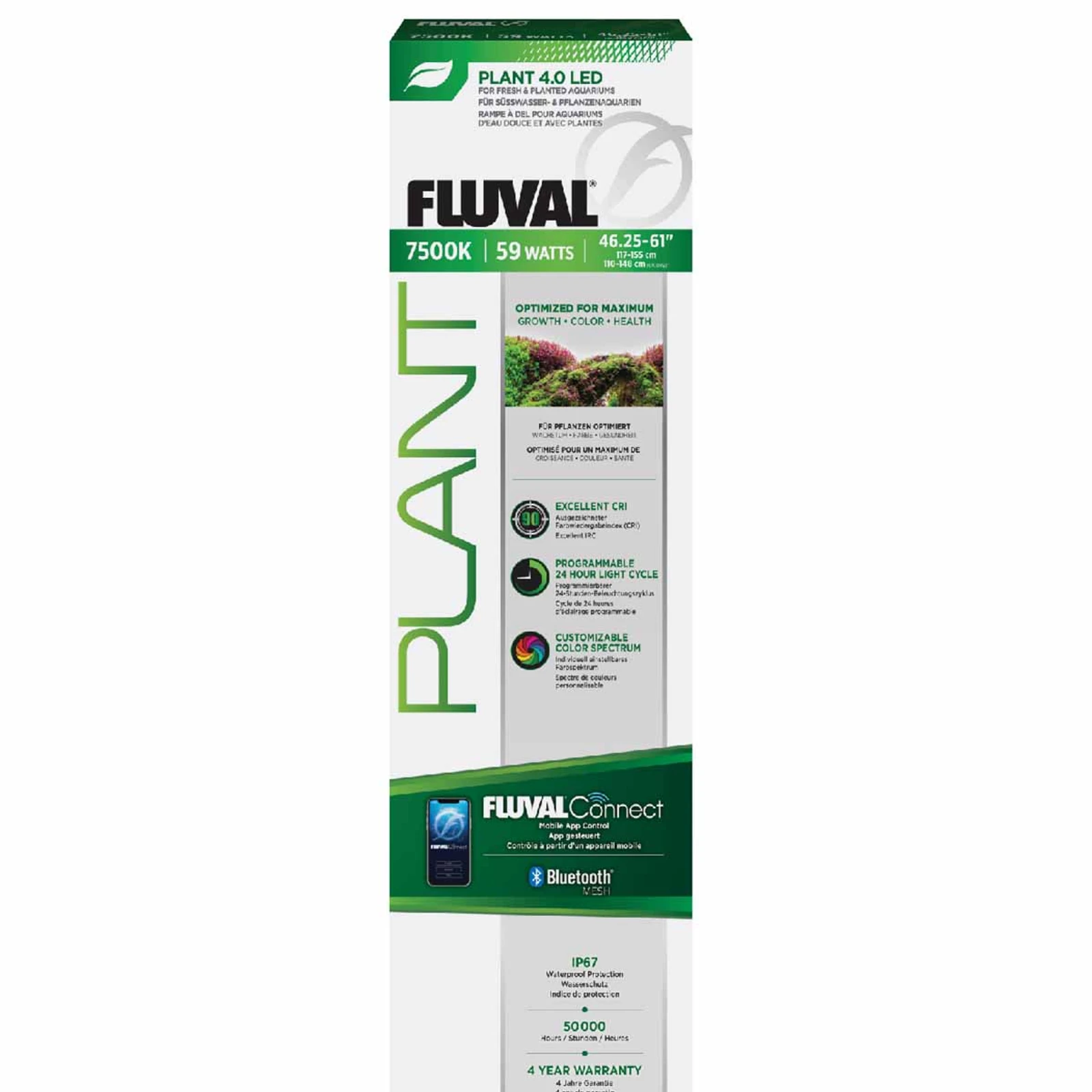 Fluval Plant LED 4.0 59 W 117,5–155,1 cm