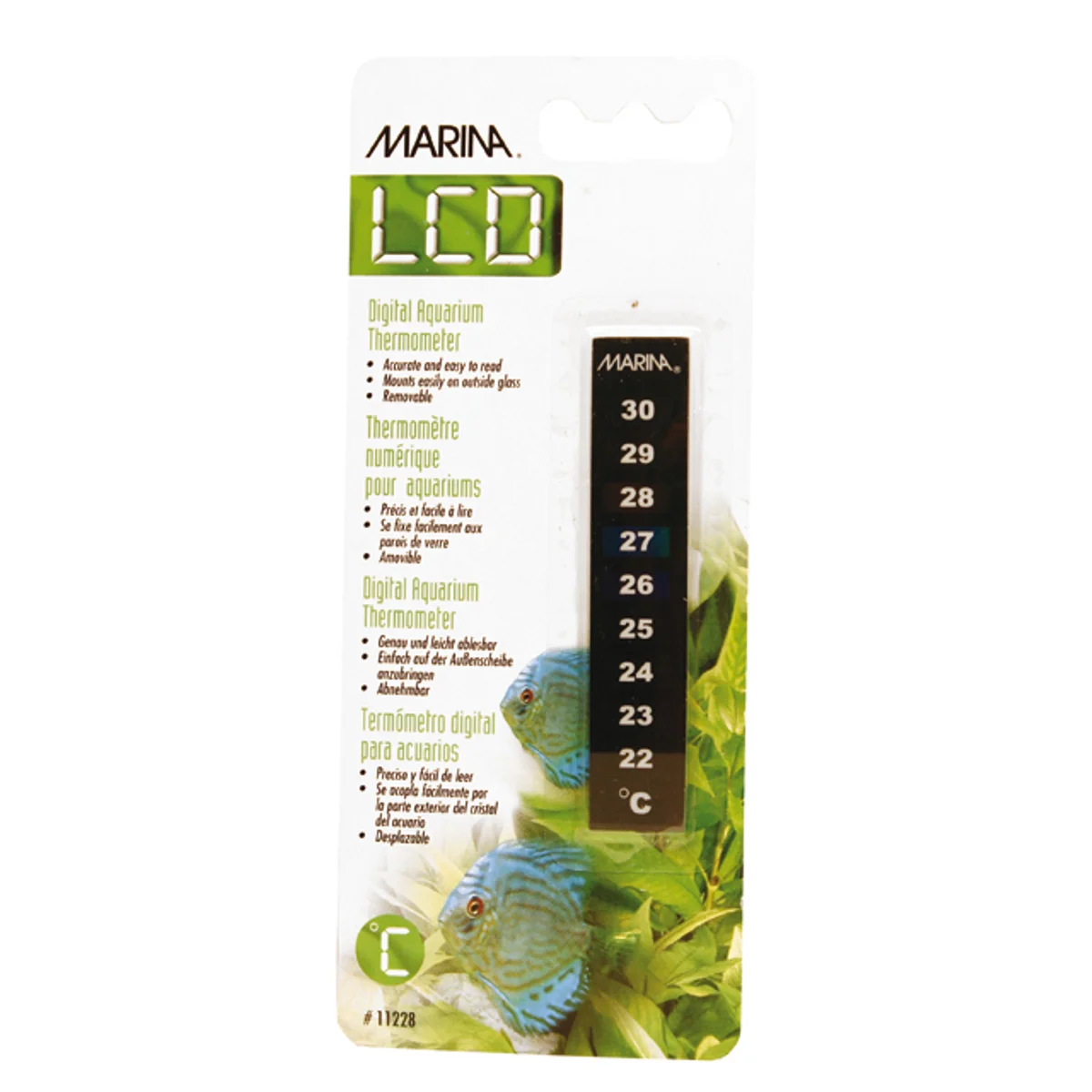 Marina stick-on thermometer 22–30 °C