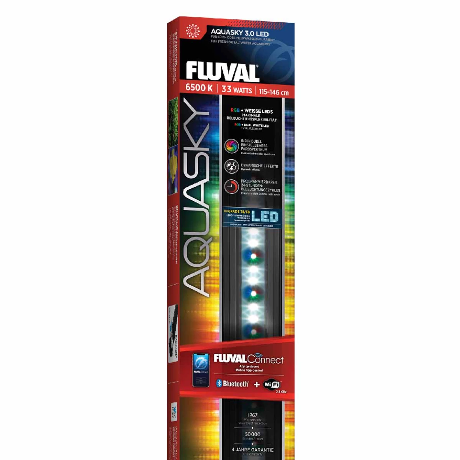 Fluval Aquasky LED 3.0 33 W 115–146.4 cm 9