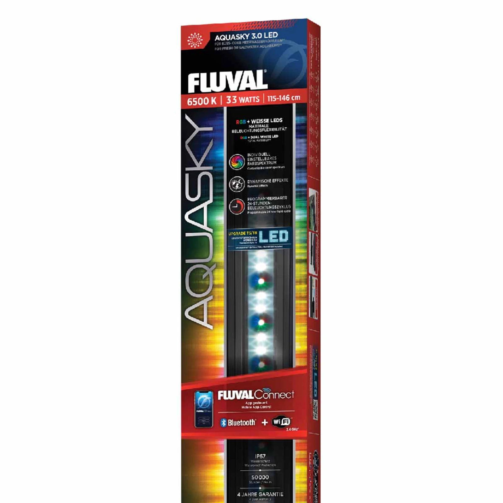 Fluval Aquasky LED 3.0 33 W 115–146.4 cm 10