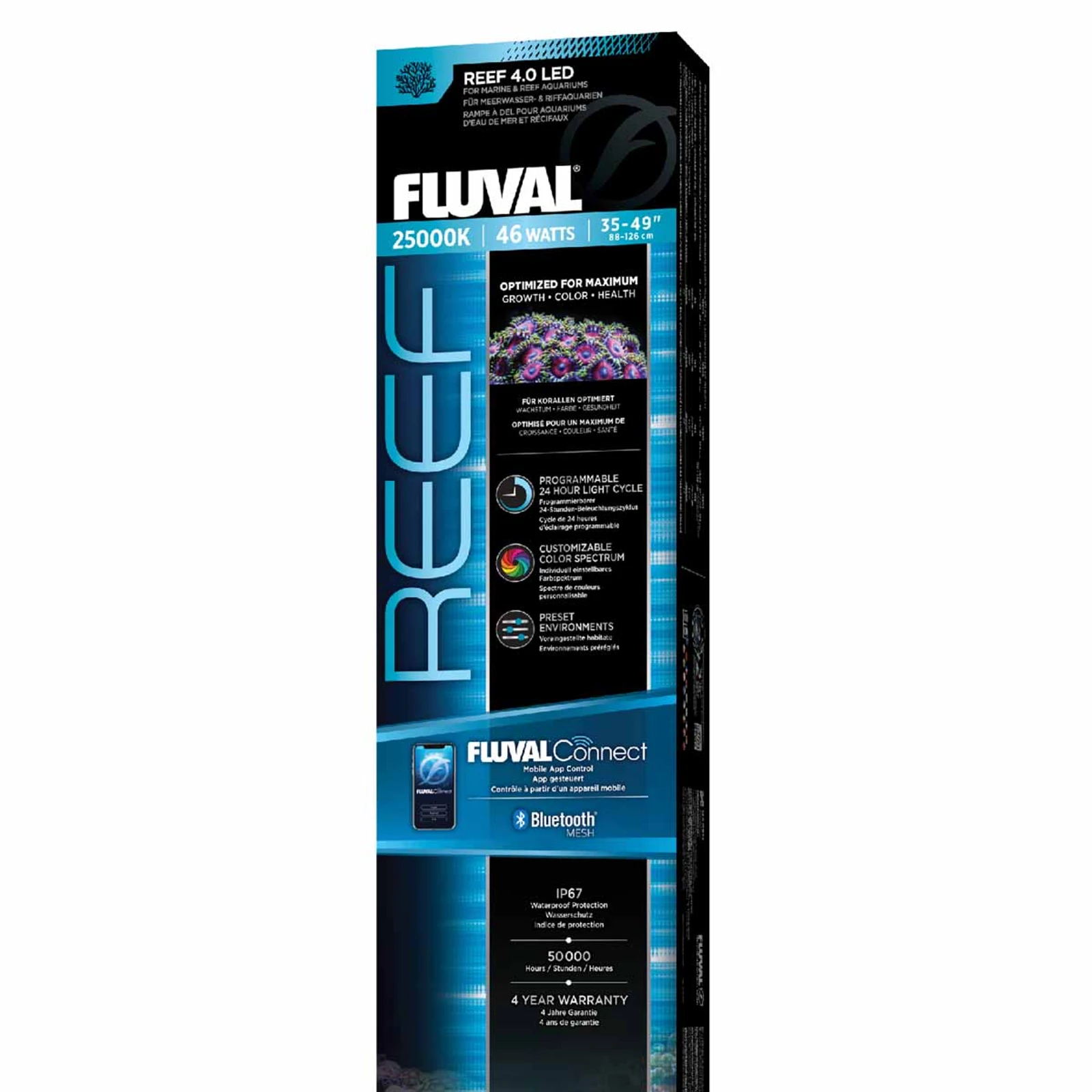 Fluval Reef LED 4.0 46 W 88,2–125,8 cm 10