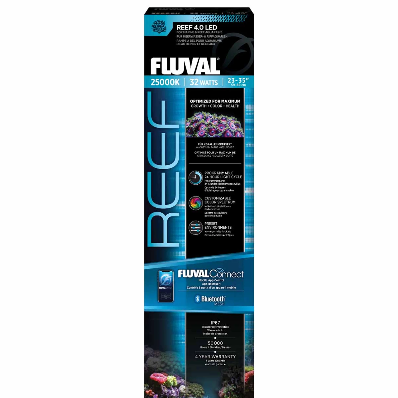 Fluval Reef LED 4.0 32 W 58,9–88,9 cm