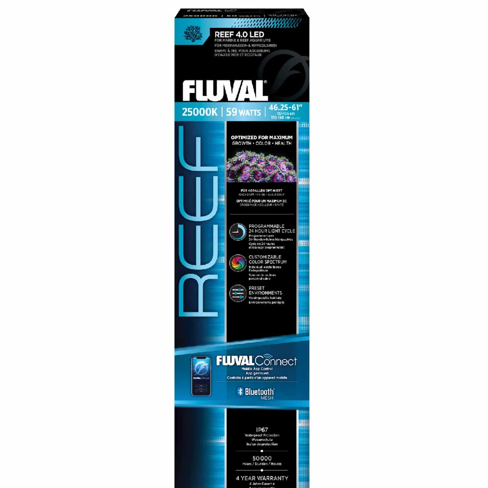 Fluval Reef LED 4.0 59 W 117,5–155,1 cm