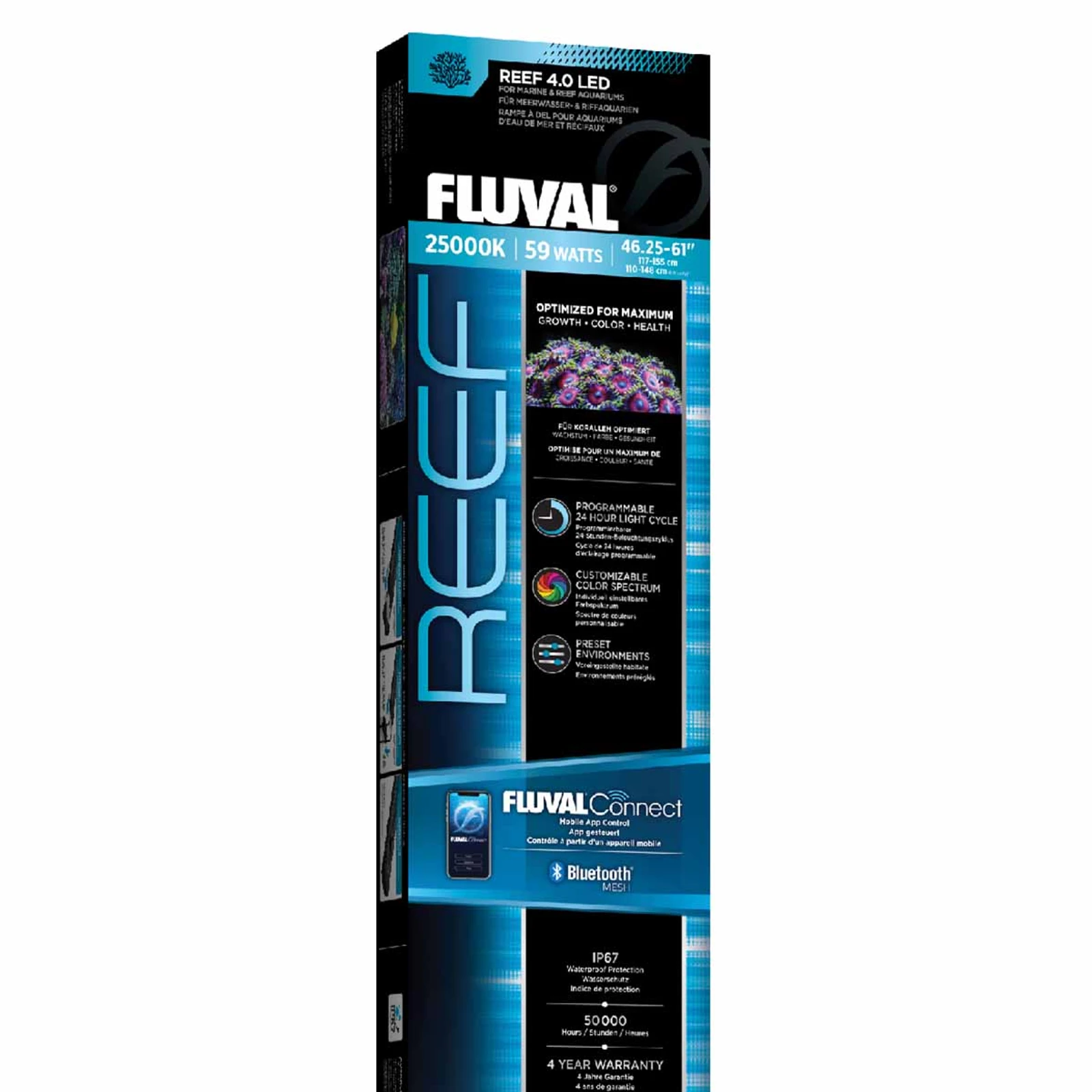 Fluval Reef LED 4.0 59 W 117,5–155,1 cm 10