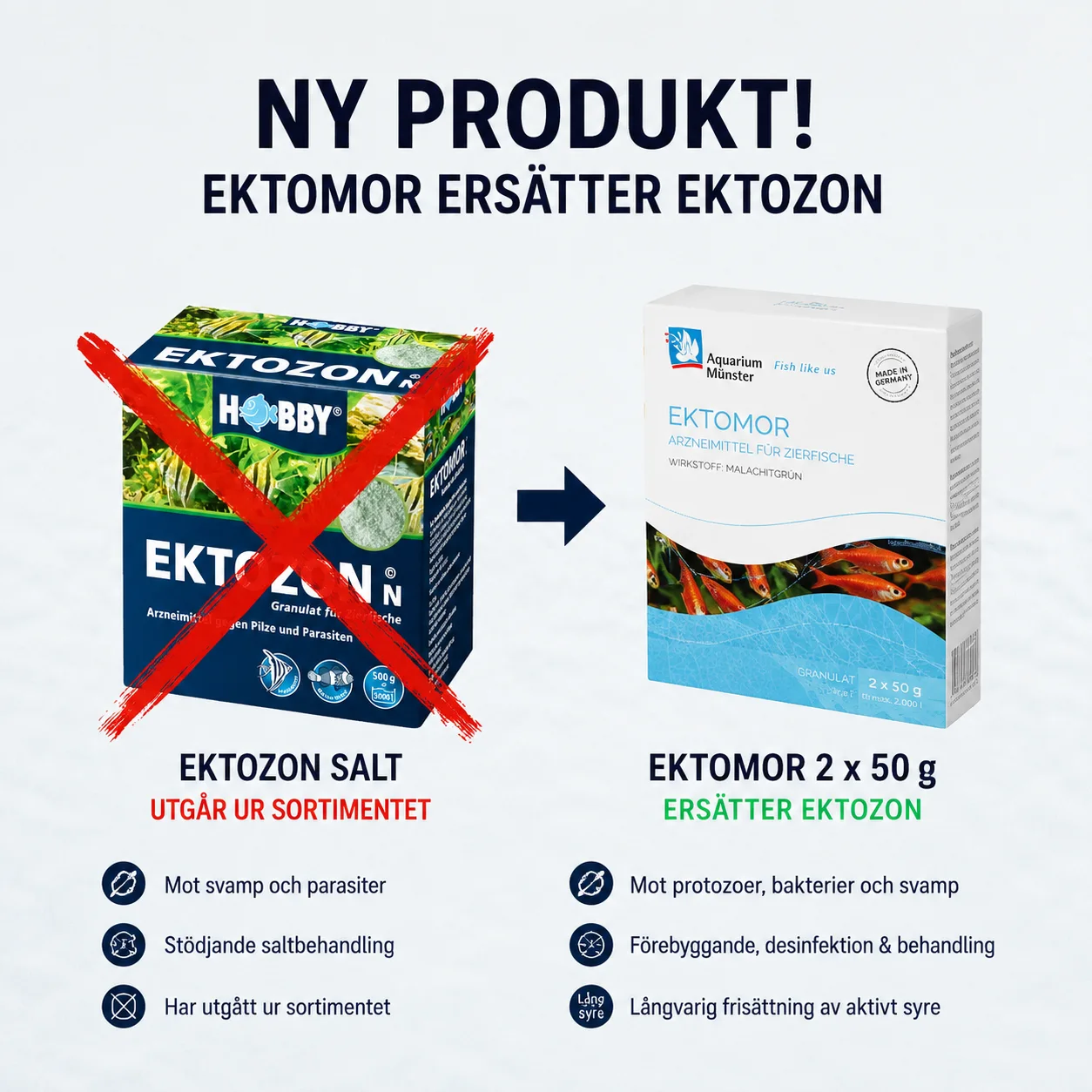 Munster Ektomor 2x50g 2