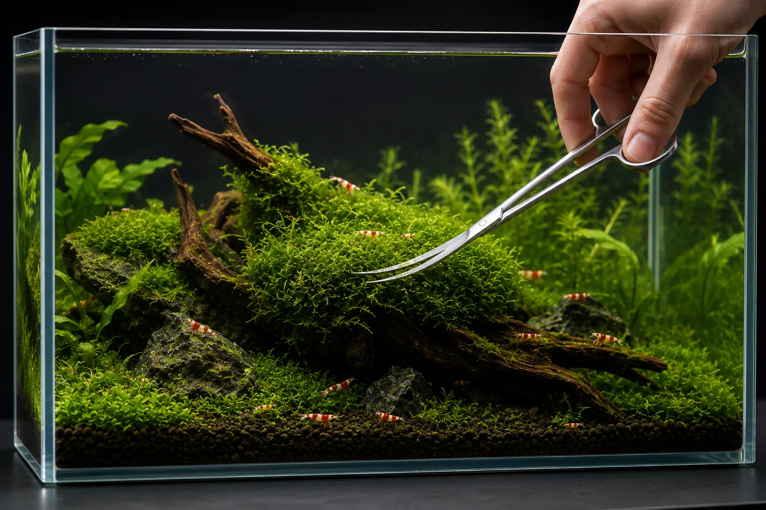 Akvariesax böjd 2