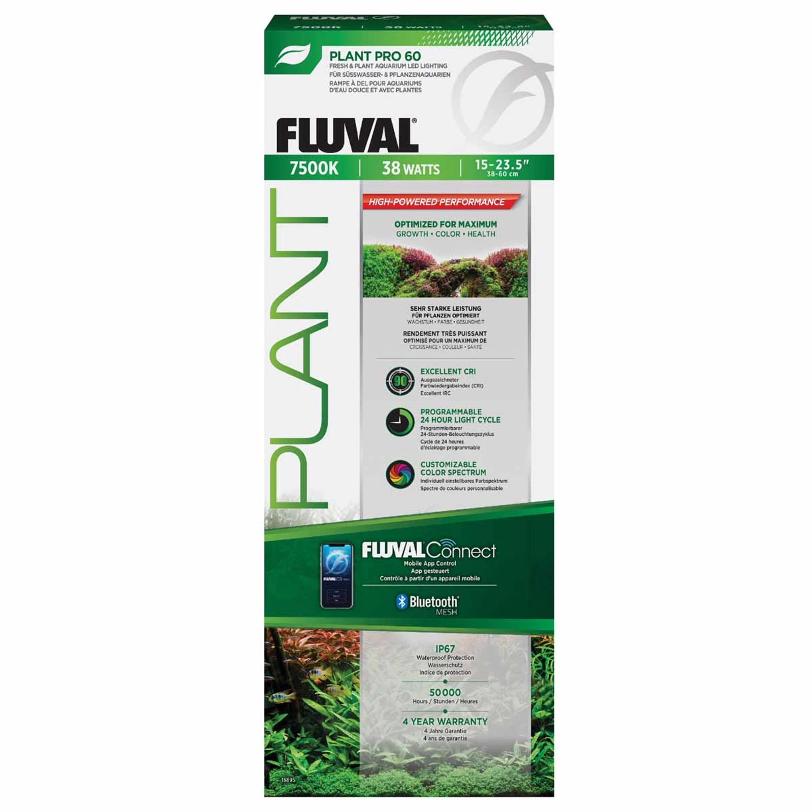 Fluval Plant Pro LED 4.0 38 W 38,4–60 cm
