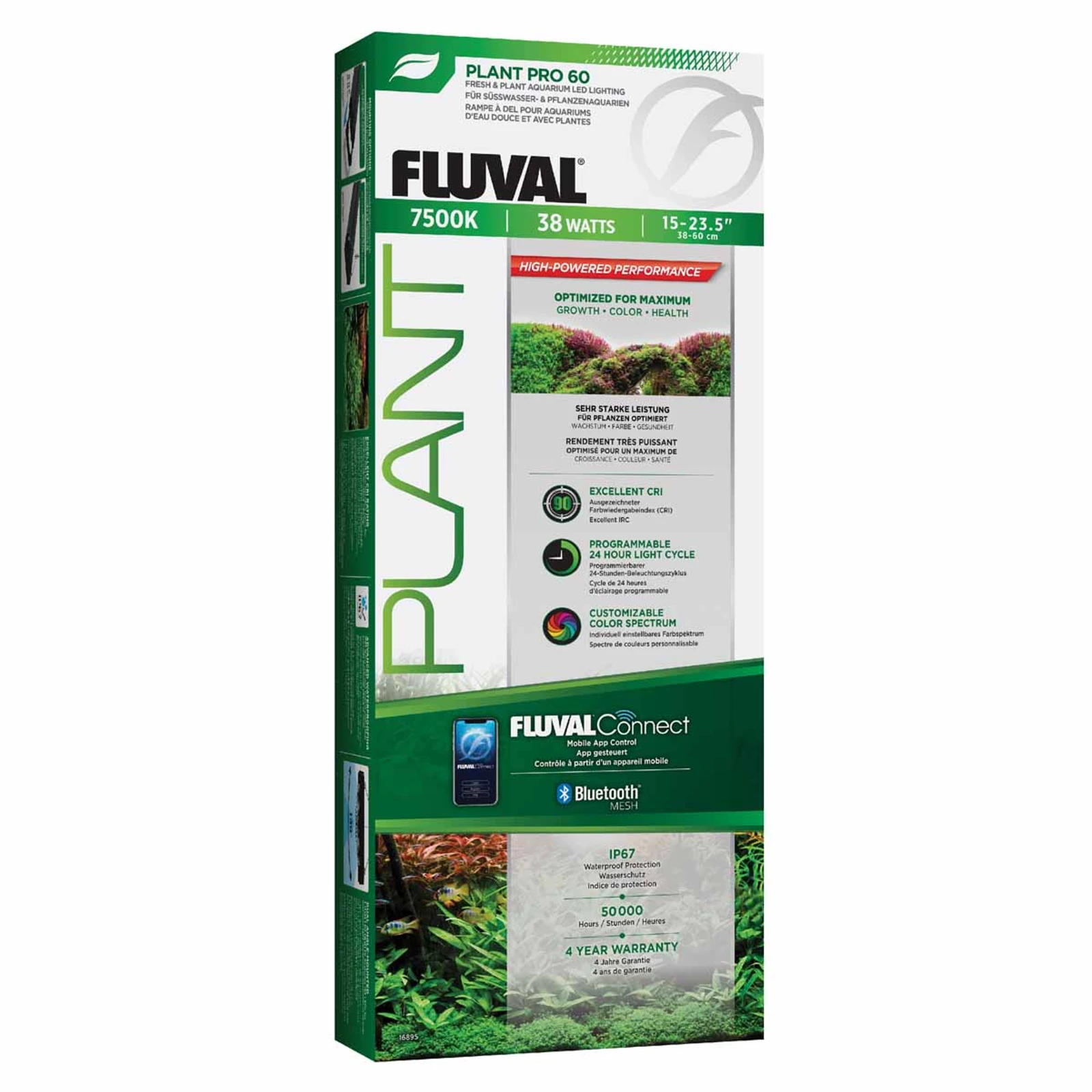 Fluval Plant Pro LED 4.0 38 W 38,4–60 cm 11