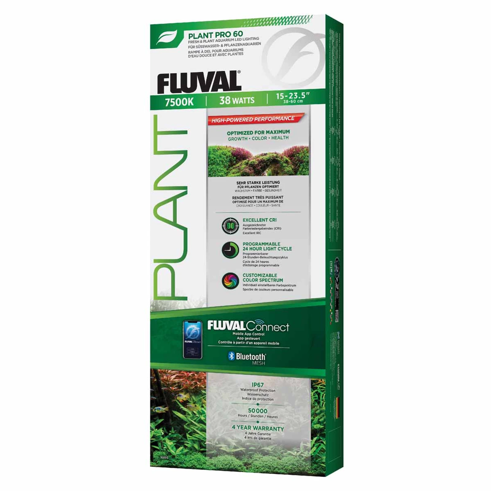 Fluval Plant Pro LED 4.0 38 W 38,4–60 cm 12