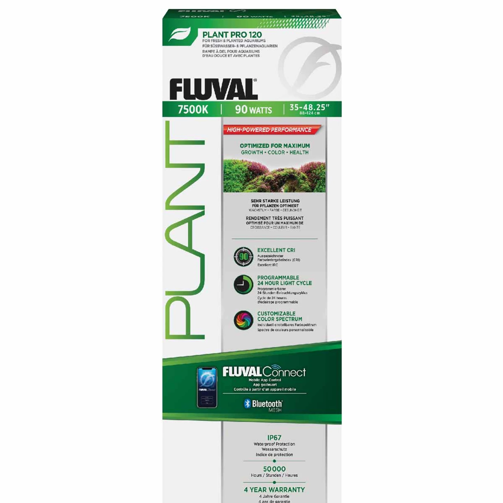 Fluval Plant Pro LED 4.0 90 W 88,2–124,4 cm