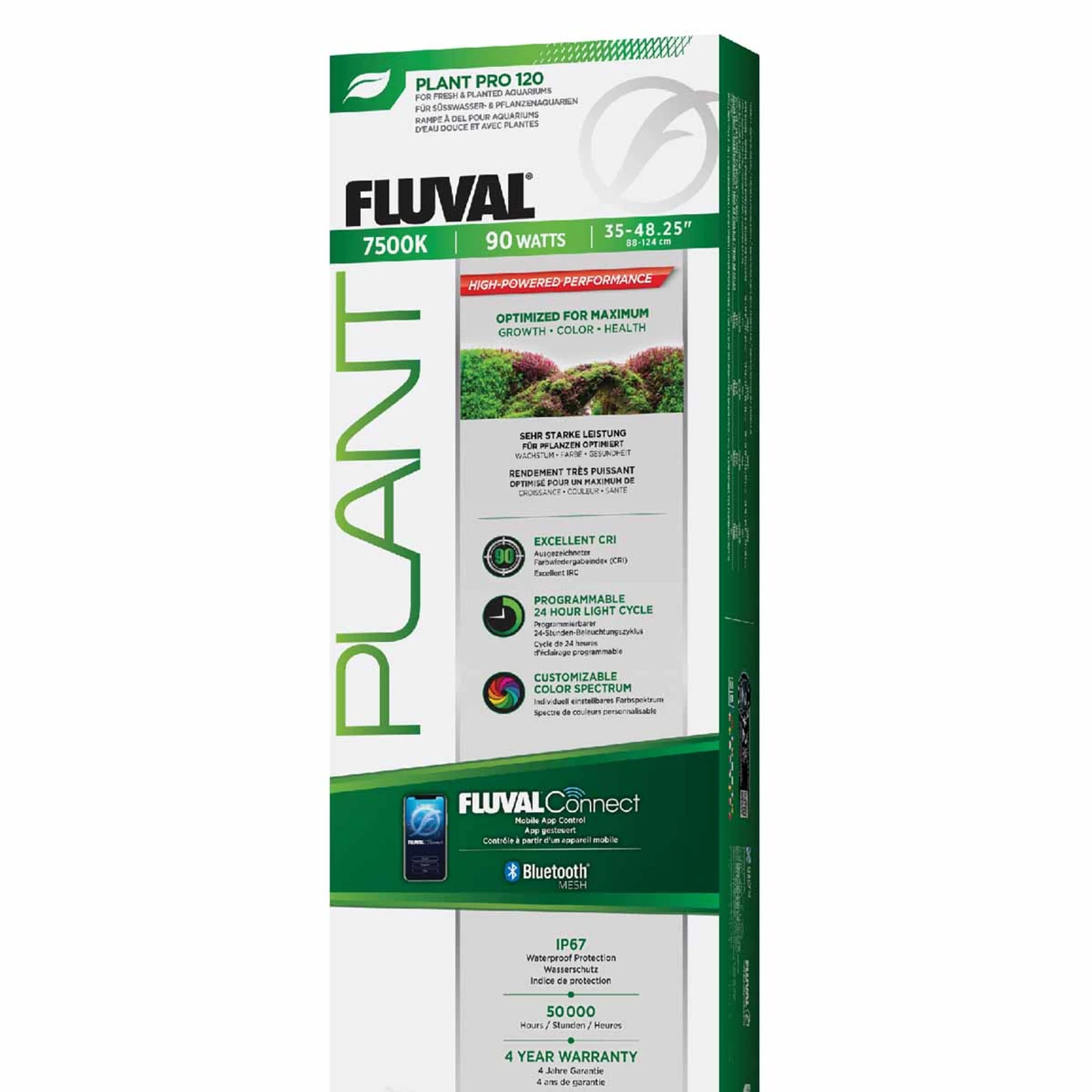 Fluval Plant Pro LED 4.0 90 W 88.2–124.4 cm 12