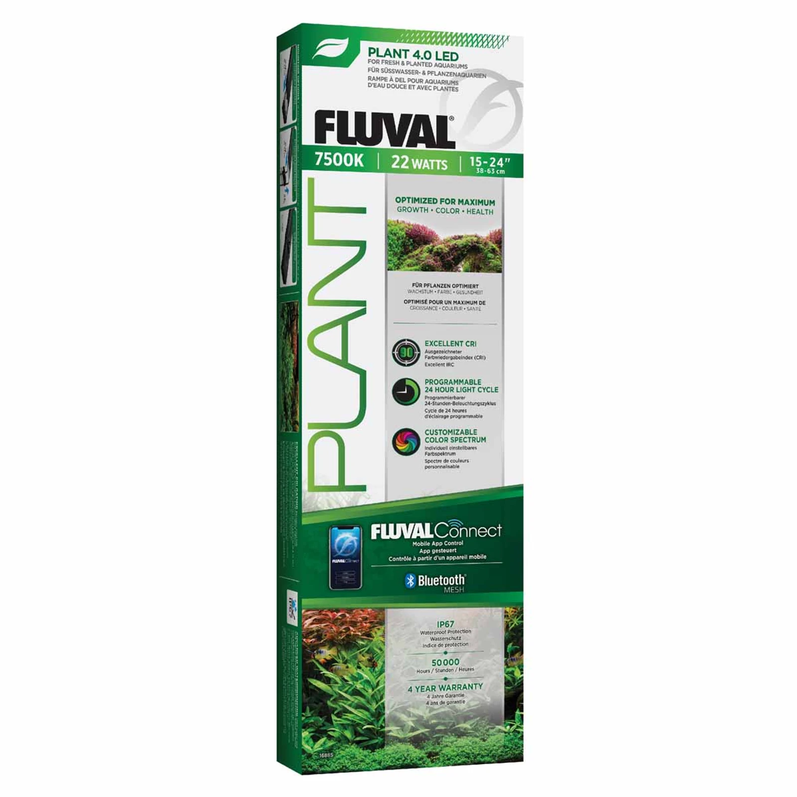 Fluval Plant LED 4.0 22 W 38,4–63 cm 9