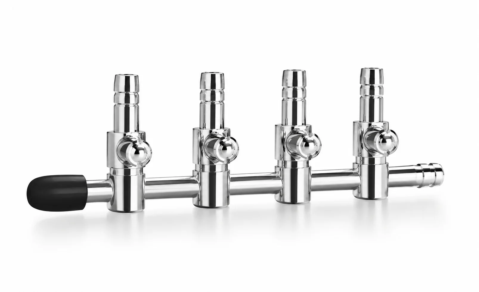Stålventil 4x