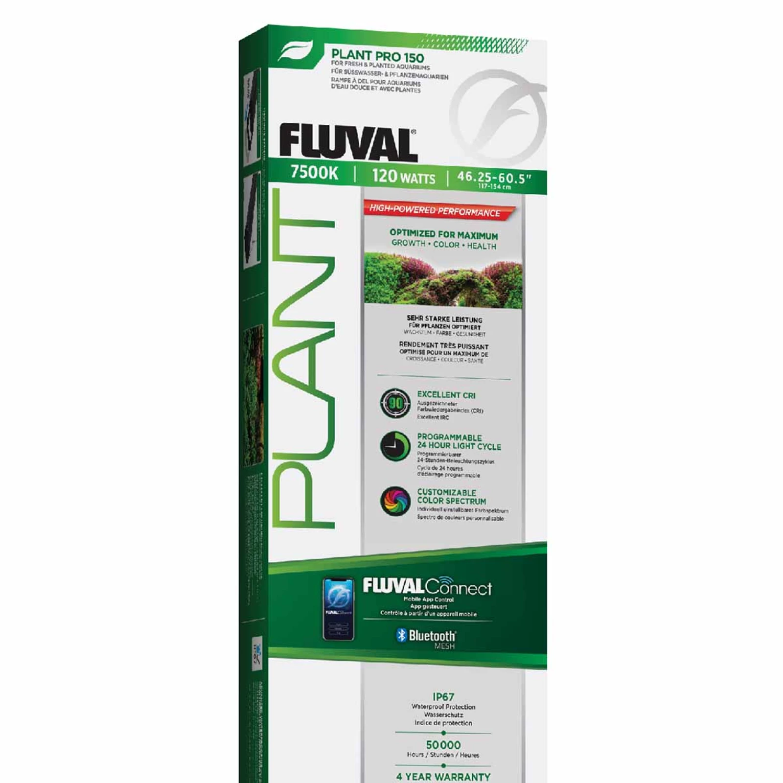 Fluval Plant Pro LED 4.0 120 W 117,5–153,7 cm 11