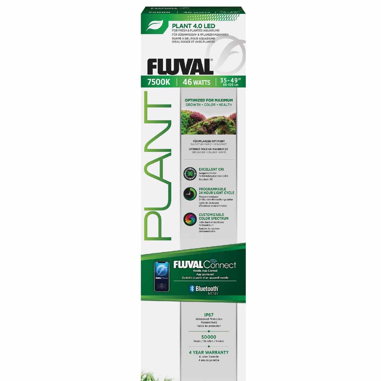 Fluval Plant LED 4.0 46 W 88.2–125.8 cm