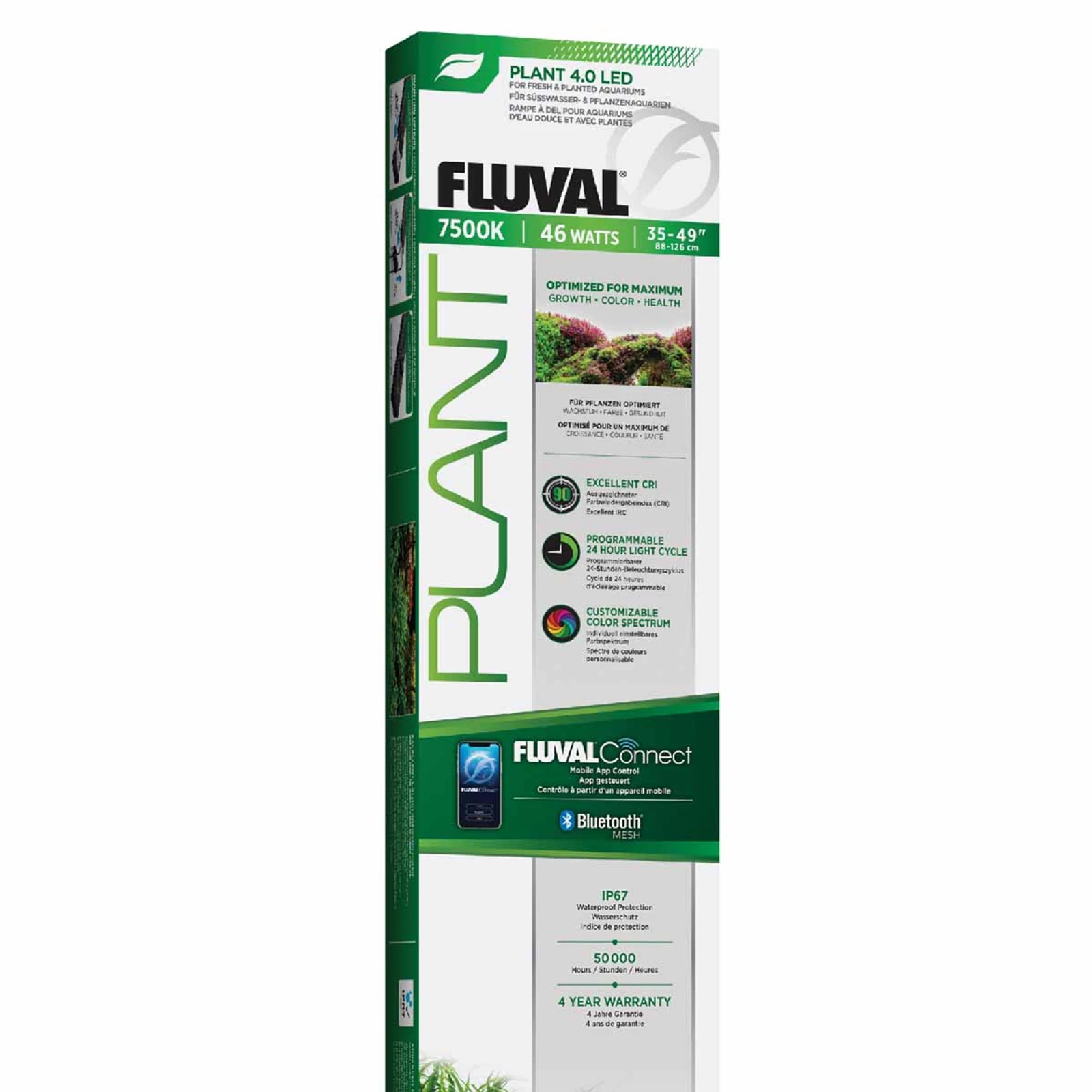 Fluval Plant LED 4.0 46 W 88.2–125.8 cm 9