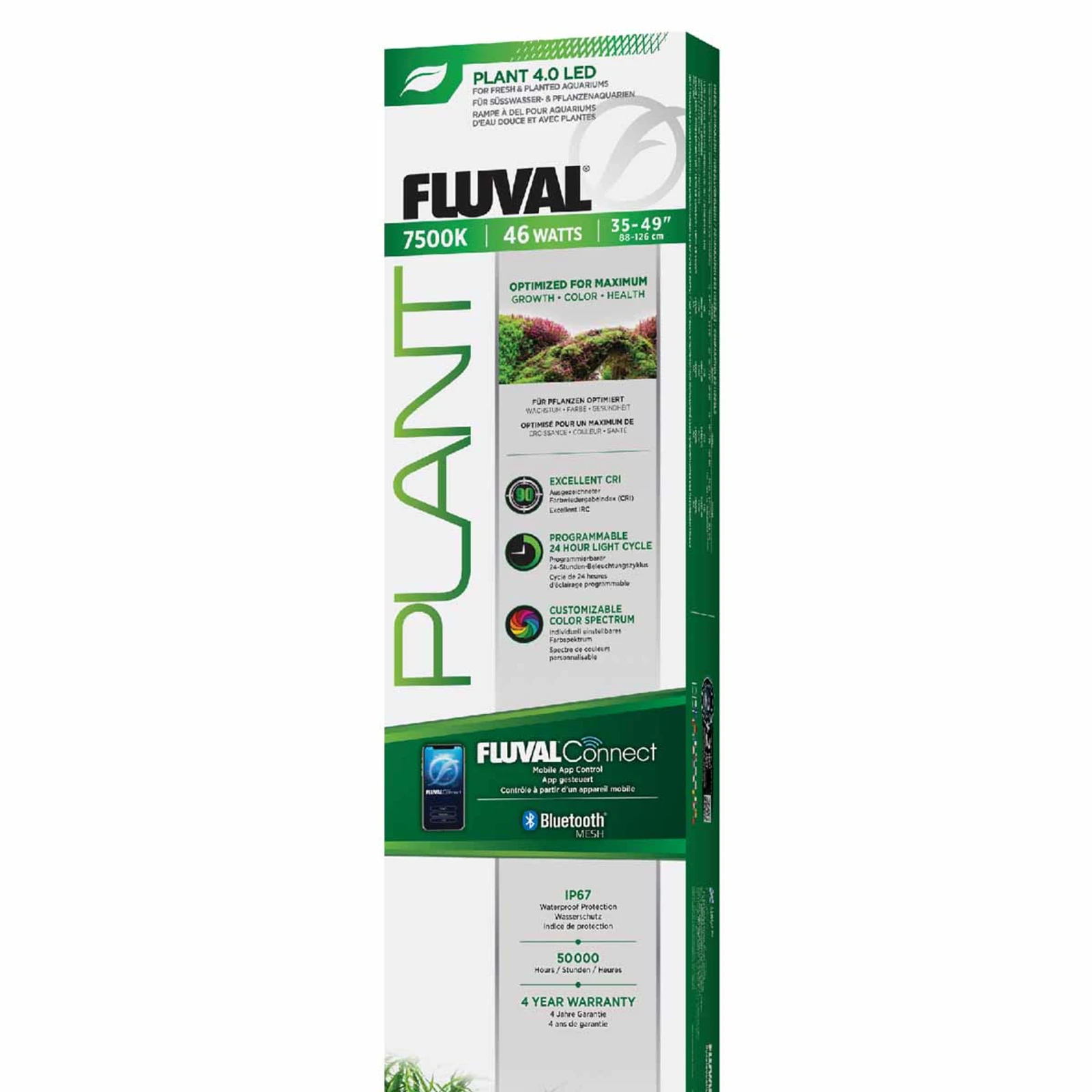 Fluval Plant LED 4.0 46 W 88.2–125.8 cm 10